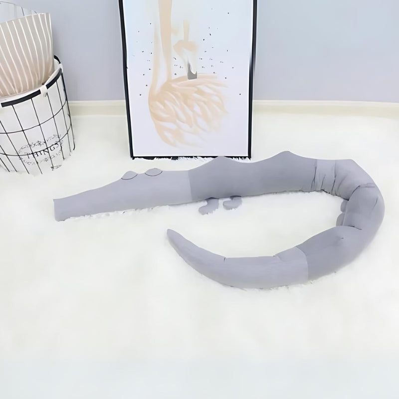 Krokodil-Bettschlange