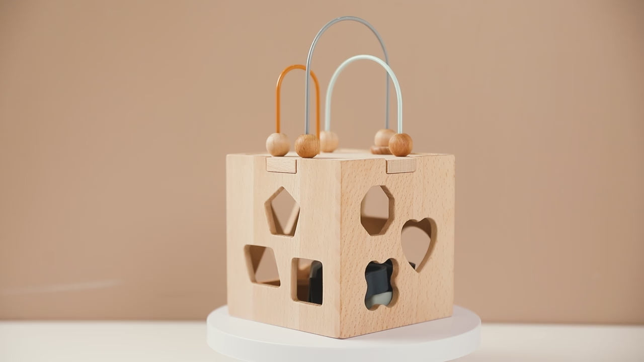 Montessori Holzkiste Video - Babyspielzeug - Malaui